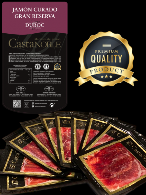  JAMON CURADO GRAN RESERVA CRUCE DUROC CASTANOBLE