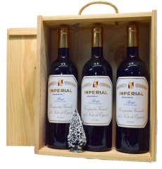 3 Imperial en caja de madera