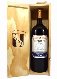 Red wine Magnum Imperial  en caja de madera