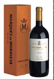 Red wine Marqués de Murrieta  en caja de cartón (Magnum)