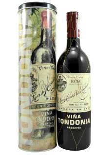 Red wine Viña Tondonia  - Estuche Lata