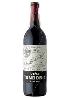 Red wine Viña Tondonia